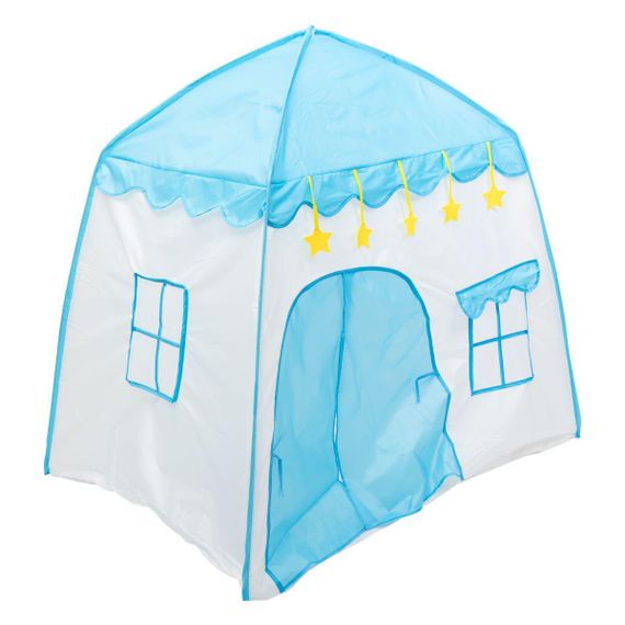 Дитячий ігровий намет будиночок 125×100×120 см намет будиночок для дітей Блакитний HP-S-1NDBL | Зображення 7
