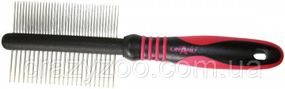 Гребень для собак и котов Croci Vanity двусторонний 1.8x6.2х21 см C6067615