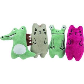 Игрушка Trixie Звери плюш с кошачьей мятой для кошек 11 см