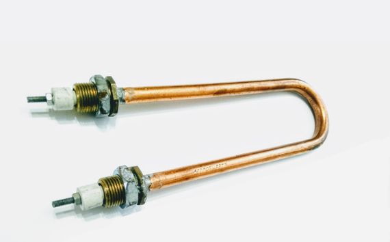 Мідний тен 1000w D 11 штуцер м 18 для нагріву води