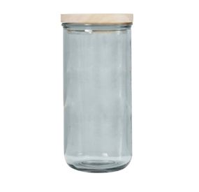 Банка для зберігання VIDRIOS SAN MIGUEL MADERA 2228T 820 мл