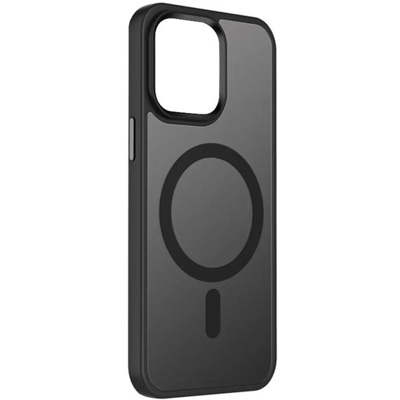 TPU+PC чохол Metal Buttons with MagSafe Colorful для Apple iPhone 13 (6.1") | Зображення 2