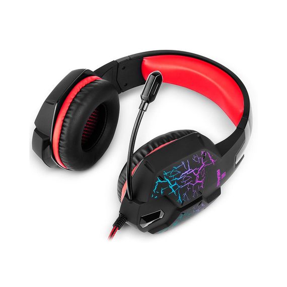 Навушники REAL-EL GDX-7750 Black-Red | Зображення 1