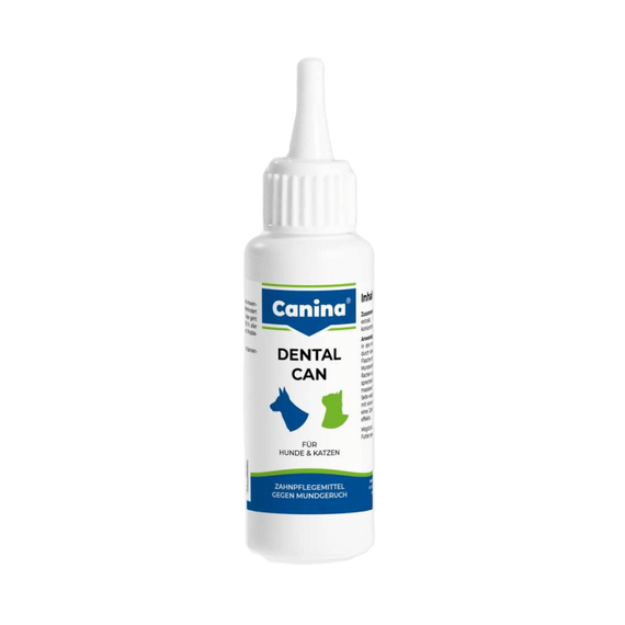 Гігієнічний засіб Canina Dental Can для усунення неприємного запаху у пащі собак і здоров_я зубів та ясен 100 мл | Зображення 1