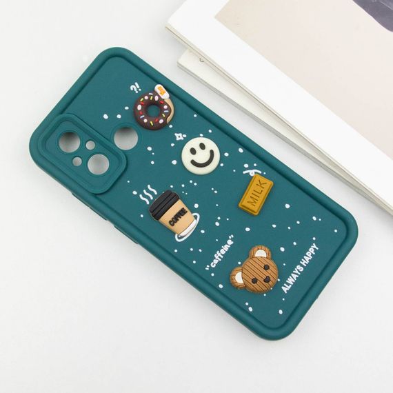 Чехол TPU Toys Case для Xiaomi Redmi 12C / Poco C55 Pine Green / Always Happy | Зображення 2