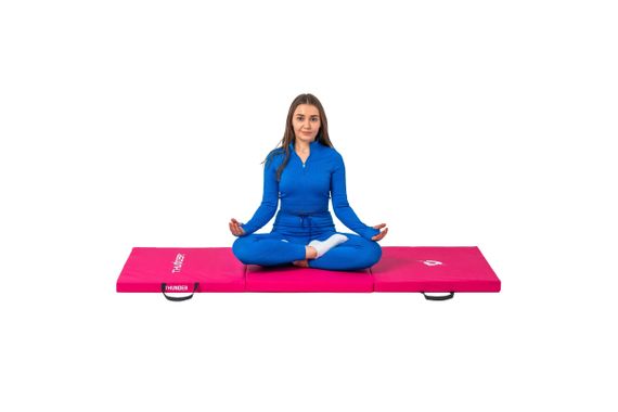 Матрац гімнастичний THUNDER MG-02, 180 х 60 х 5 см, рожевий (MG-02-PINK) | Зображення 4