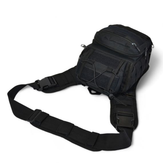 Тактична сумка на груди, Чоловіча сумка через плече нагрудна Практична чоловіча слінг PH-99 | Зображення 4