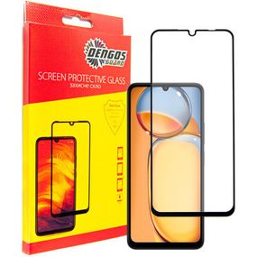 Стекло защитное Dengos Xiaomi Redmi 13С (black) (TGFG-337)
