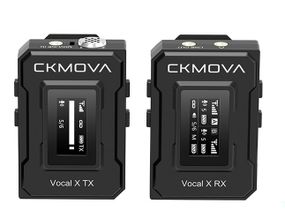 Радіосистема (мікрофон бездротовий) CKMOVA Vocal X V1 (Чорний)