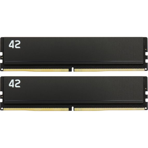 Модуль пам'яті для комп'ютера DDR5 32GB (2x16GB) 6000 MHz 42-Series eXceleram (E-42-007D-32)