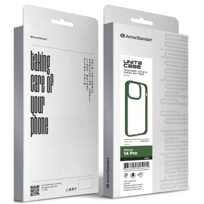 Чехол для мобильного телефона Armorstandart UNIT2 Apple iPhone 14 Pro Green (ARM69947) | Зображення 4