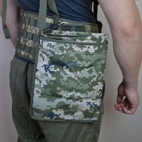Підсумок для скидання магазинів з кордурі пікселів (MOLLE, на тактичний пояс, WK-832 розвантаження, РПС) | Зображення 5