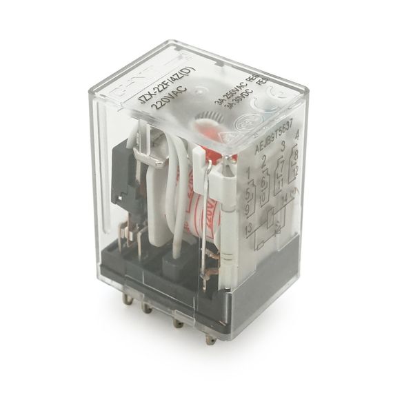 Реле електромагнітне CHINT JZX-22F(D)/4Z, АС220, контактна група 4CO+4NO, (1
