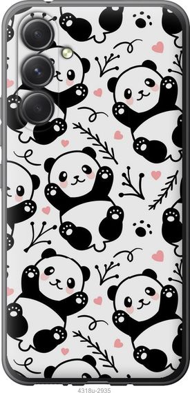 Чехол на Samsung Galaxy A54 A546E Панды "4318u-2935-17620"
