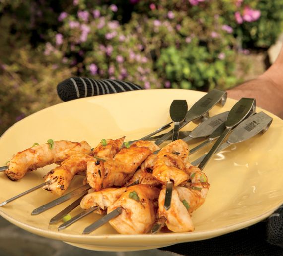 Многорівнева стійка та набір шампурів 8 шт Weber, нержавіюча сталь | Зображення 2