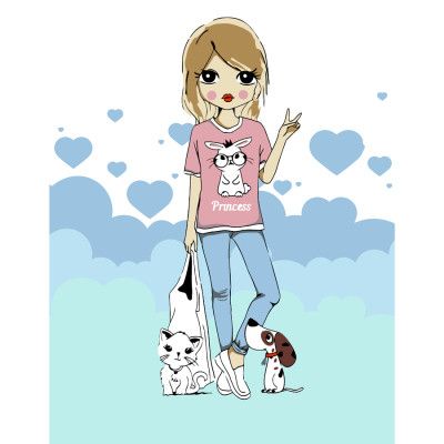 Картина по номерам Rosa Start Little Friends 35 х 45 см (4823098514237) - Топ Продаж!