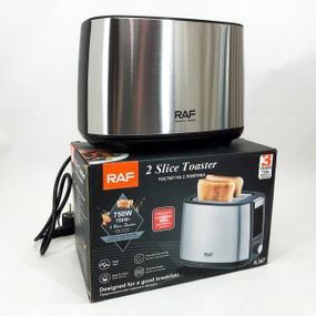 Тостер съемный поддон для крошек RAF, Бюджетный тостер на кухню хороший в подарок NP-94