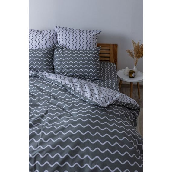 Постельное белье семейное ТЕП Pearl Dream-grey 2-00882-25597 150х215х2 см | Зображення 2