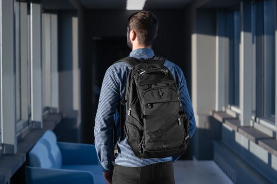 Рюкзак для ноутбука 2E SmartPack чорний (2E-BPN6316BK) | Зображення 3