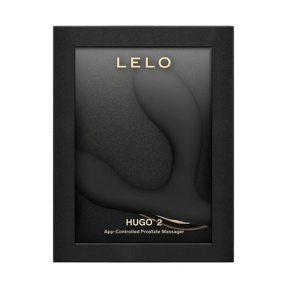 Смарт-масажер простати LELO Hugo 2 Black, 2 мотори, підвищена потужність | Зображення 3