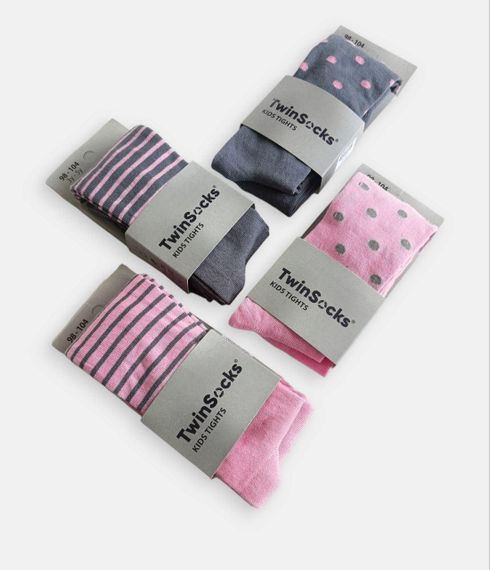 Колготки з візерунком для дівчинки TwinSocks | Зображення 5