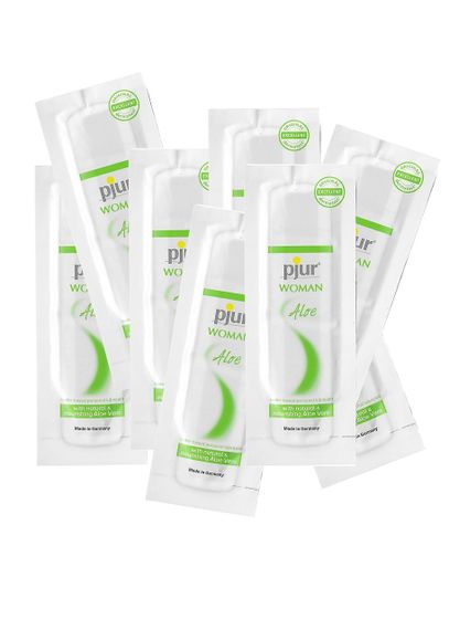 Лубрикант Pjur- Women Aloe 2ml waterbased lubricant - 50 sztuk sexstyle