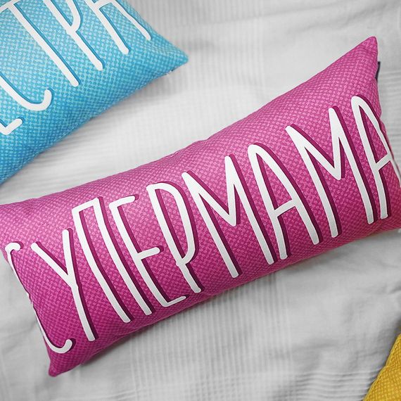 Подушка для дивану оксамитова Супермама 50x24 см (52BP_21M001)