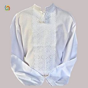 Рубашка Украинская вышиванка  44429699 цвет белый размер L/XL