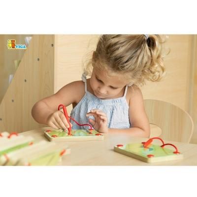 Розвиваюча іграшка Viga Toys Магнітна дошка для письма: малі букви (50338) | Зображення 1