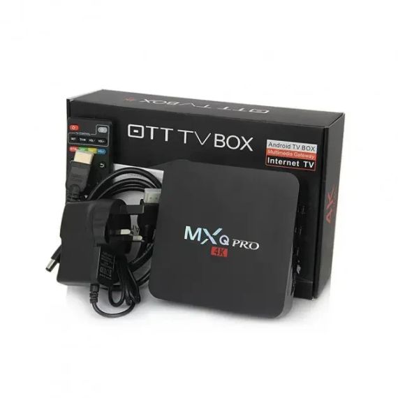 Android TV-приставка Smart Box MXQ PRO 1 Gb + 64 Gb Professional медіаплеєр смарт мініприставка PRK | Зображення 2