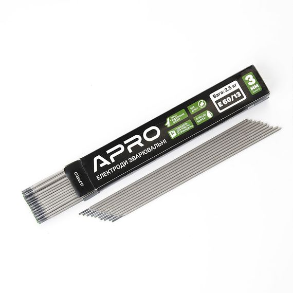 Электроды сварочные Е 60/13 2,5кг 3мм APRO | Зображення 1