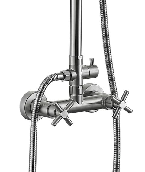 Душова система для кабіни Lidz Wind 1363, Nickel LDWIN1363NKS43389 | Зображення 5