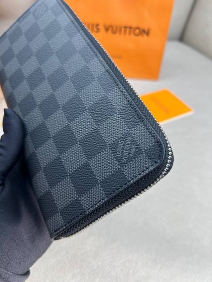 Органайзер сірий Louis Vuitton Zippy Damier Graphite k421 | Зображення 5