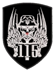 Шеврон 115 окремий батальйон територіальної оборони