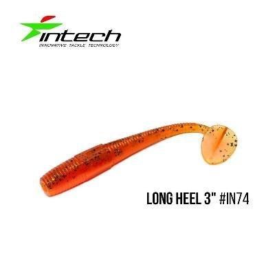 Силіконова приманка, Їстівний силікон Intech Інтеч Long Heel 3 "8 шт IN74