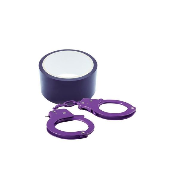 Набор DreamToys Bondx наручники и скотч, фиолетовый sexstyle