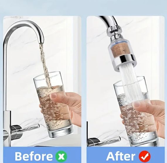 Водоощадна насадка на кран із фільтром-очисником, аератор, барботер | Зображення 8