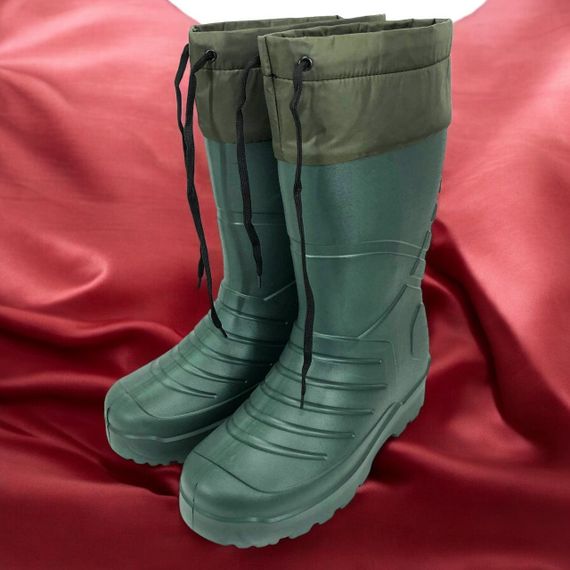 Резиновые ботинки для рыбалки 45 размер (30 см), Сапоги резиновые BO-639 мужские комфортные