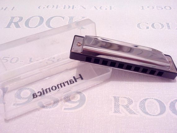 Гармонь губная гармошка harmonica на 10 отверстий | Зображення 7