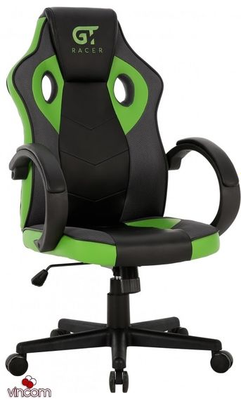 Кресло геймерское GT Racer X-2752 BlackGreen | Зображення 2