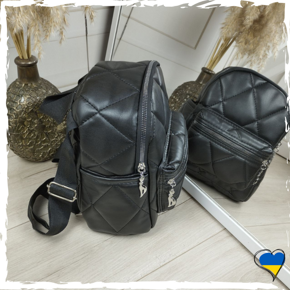 Рюкзак жіночий з якісної екошкіри. Рюкзак для дівчаток. Сумка-рюкзак | Зображення 2
