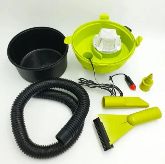 Автопилосос від прикурювача Black Series 12V Multi-Function Wet & Dry Vacuum Автомобільний пилосос | Зображення 5