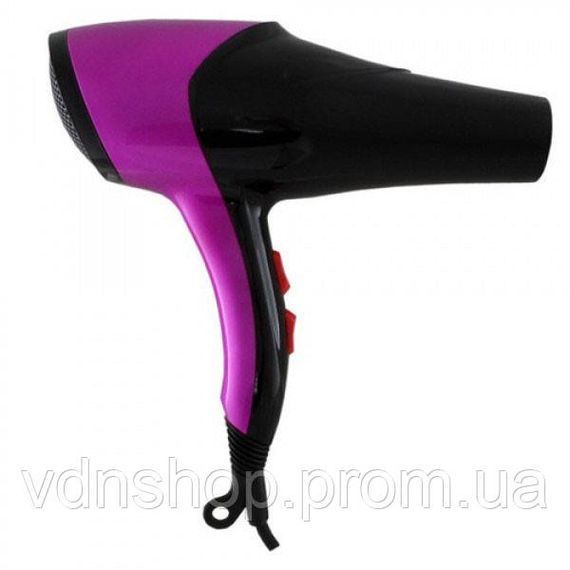 Фен для укладання середнього волосся GM-1766 2600 Вт, Потужний електричний фен для сушіння волосся ZG-50 | Зображення 3