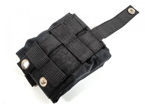 Підсумок для скидання магазинів чорний (MOLLE, на тактичний пояс, розвантаження, РПС) | Зображення 3