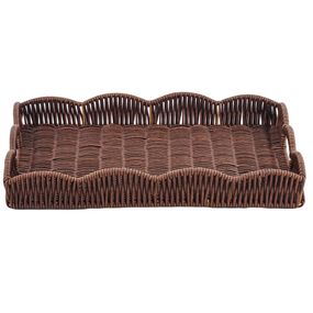 Піднос прямокутний Vittora Provence VT-T-0012 35х25х5 см бежевий