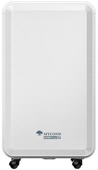 Осушувач повітря MYCOND Roomer Smart 12 побутовий, 12л.на добу, 120м3/год, 25м2, дисплей, ел. кер-ня, Wi-Fi, таймер, авто вимк., білий (ROOMER_SMART_12)