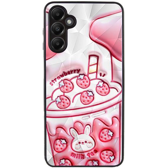 TPU+PC чохол Prisma Fluffie для Samsung Galaxy A15 4G/5G Strawberry | Зображення 1