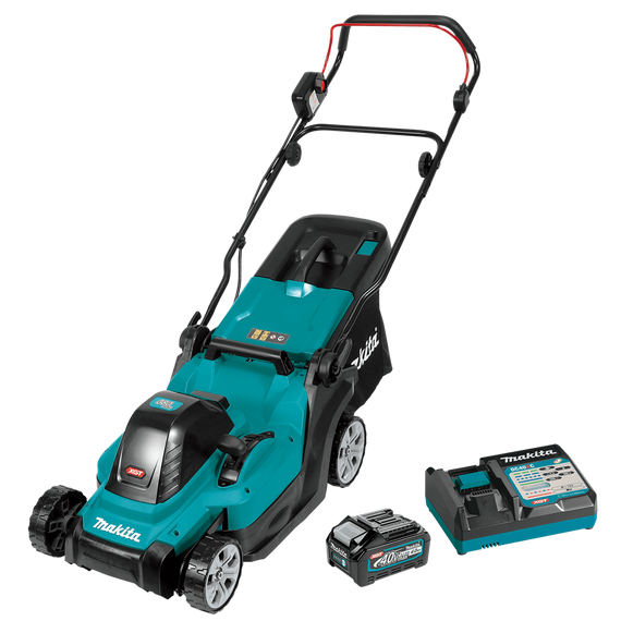 Газонокосарка акумуляторна Makita LM003GM103 (38 см, 20-75 мм, 40 л, BL, XGT)