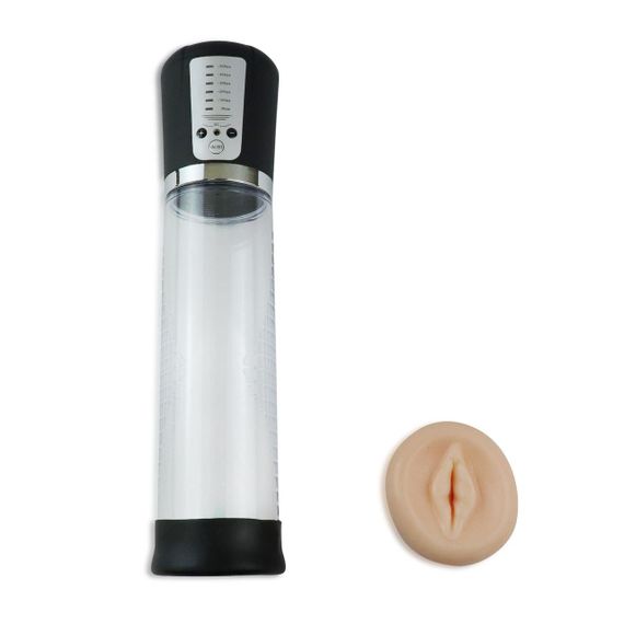 Автоматическая вакуумная помпа на аккумуляторе Men Powerup sexstyle | Зображення 4