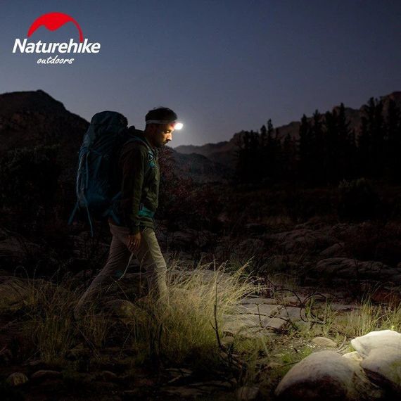 Ліхтар налобний Naturehike NH18T001-A, помаранчевий | Зображення 3